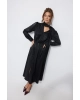 Платье Lyushe 4248 черный Платье Lyushe 4248 черный