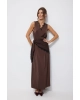 Платье Lyushe 4249 коричневый