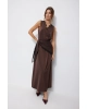 Платье Lyushe 4249 коричневый