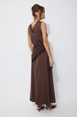 Платье Lyushe 4249 коричневый Платье Lyushe 4249 коричневый