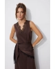 Платье Lyushe 4249 коричневый