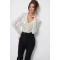 Блуза Lyushe 4251 серебро 