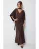 Платье Lyushe 4252 коричневый Платье Lyushe 4252 коричневый