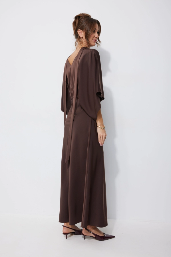 Платье Lyushe 4252 коричневый Платье Lyushe 4252 коричневый
