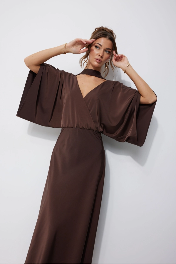 Платье Lyushe 4252 коричневый Платье Lyushe 4252 коричневый