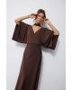 Платье Lyushe 4252 коричневый Платье Lyushe 4252 коричневый