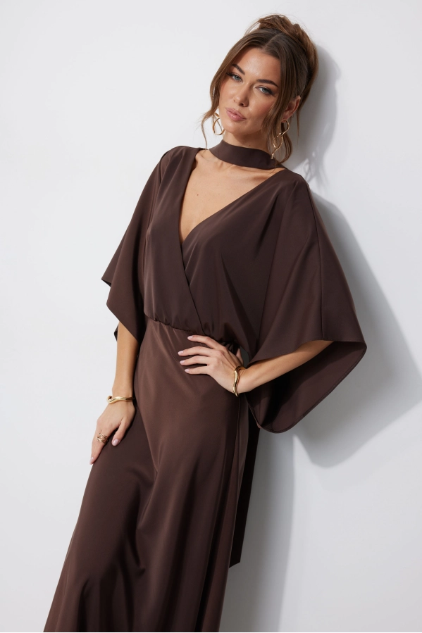 Платье Lyushe 4252 коричневый Платье Lyushe 4252 коричневый