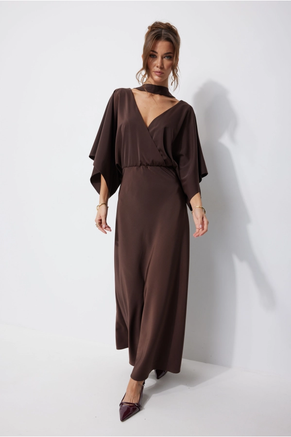 Платье Lyushe 4252 коричневый Платье Lyushe 4252 коричневый