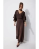 Платье Lyushe 4252 коричневый Платье Lyushe 4252 коричневый