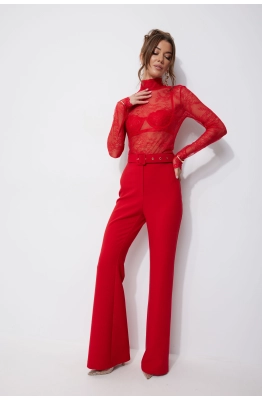 Брюки Lyushe 4254 красный 