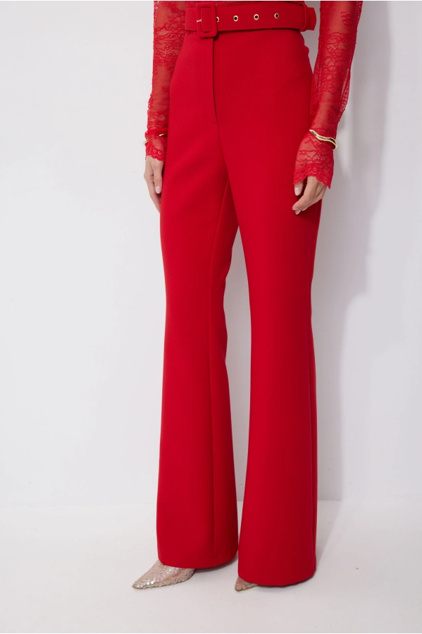 Брюки Lyushe 4254 красный Брюки Lyushe 4254 красный