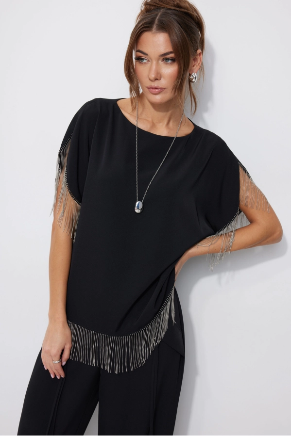 Блуза Lyushe 4255 черный Блуза Lyushe 4255 черный