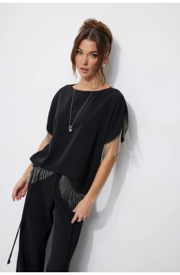 Блуза Lyushe 4255 черный Блуза Lyushe 4255 черный