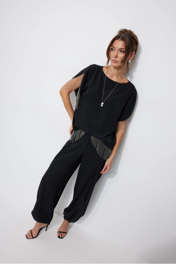 Блуза Lyushe 4255 черный Блуза Lyushe 4255 черный