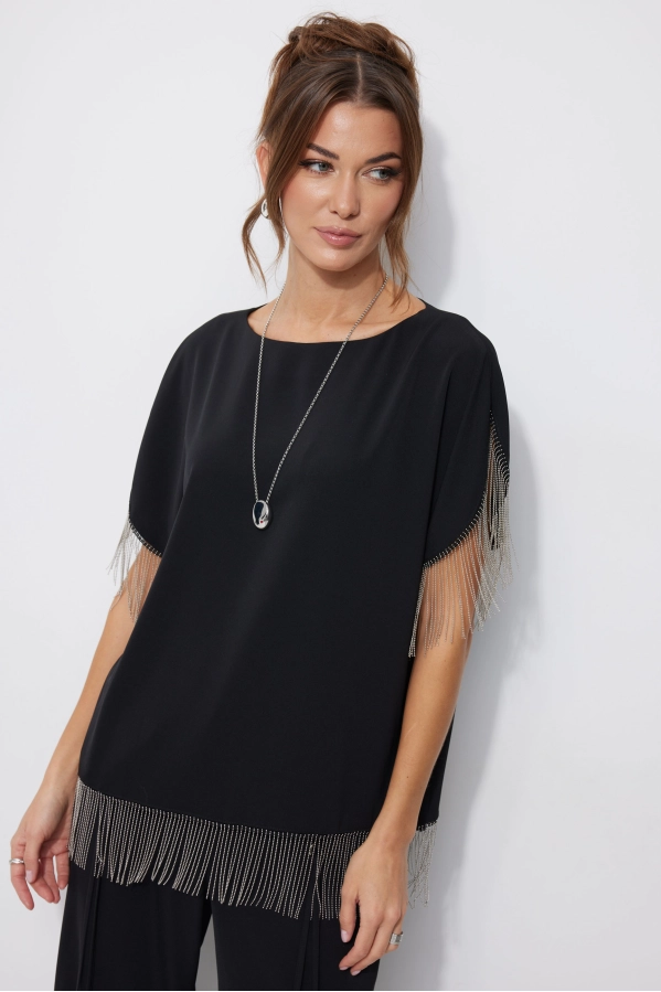 Блуза Lyushe 4255 черный Блуза Lyushe 4255 черный