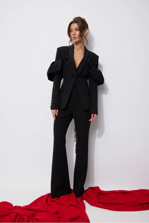 Жакет Lyushe 4256 черный Жакет Lyushe 4256 черный