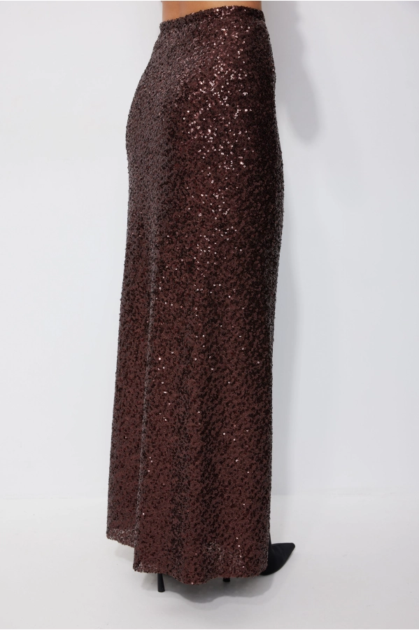 Юбка Lyushe 4257 коричневый Юбка Lyushe 4257 коричневый