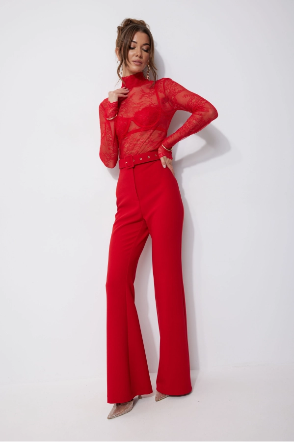 Джемпер Lyushe 4258 красный Джемпер Lyushe 4258 красный