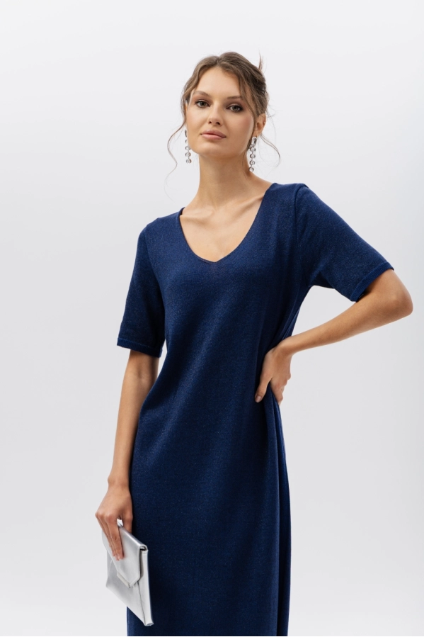 Платье RomGil РВ0408-ХМ2 индиго