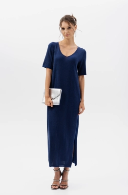 Платье RomGil РВ0408-ХМ2 индиго 