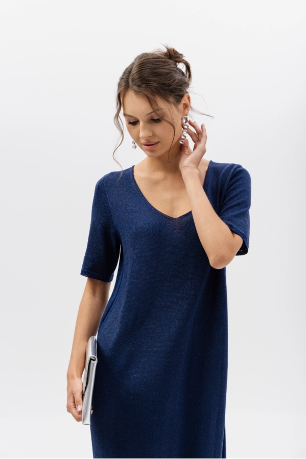 Платье RomGil РВ0408-ХМ2 индиго