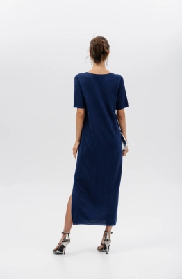 Платье RomGil РВ0408-ХМ2 индиго 