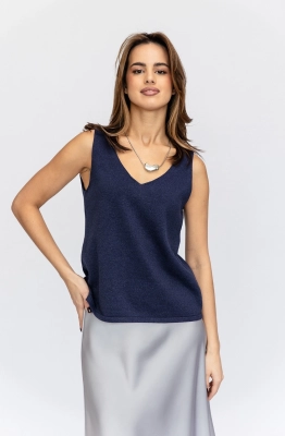 Жилет RomGil РВ0385-ХМ2 индиго 