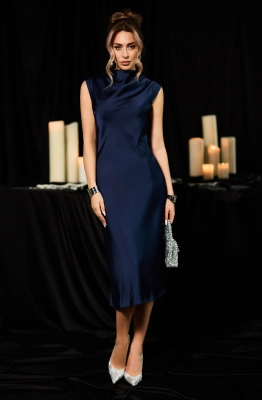 Платье Golden Valley 4964-1 темно-синий 