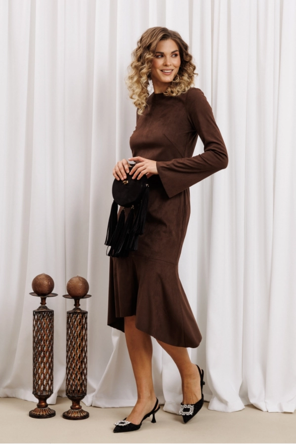 Платье GIZART 5433 шоколадный