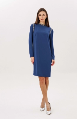 Платье Фантазия Мод 5327 василек 