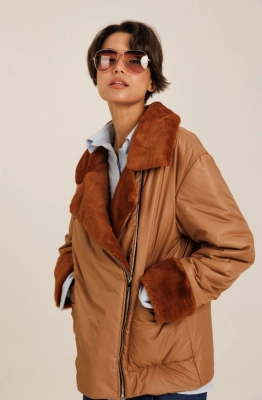 Куртка DILIA 0630 рыжий 