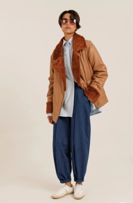 Куртка DILIA 0630 рыжий 