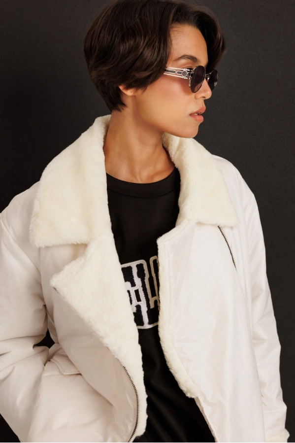 Куртка DILIA 0630 молочный