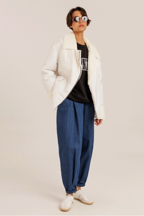 Куртка DILIA 0630 молочный