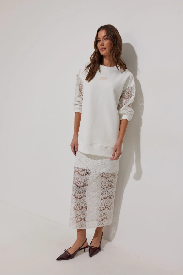 Костюм Lyushe 4264 молоко