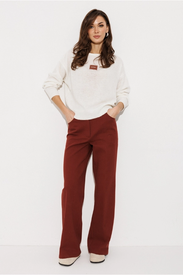 Брюки Buter 3266 терракотовый