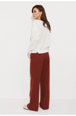 Брюки Buter 3266 терракотовый 