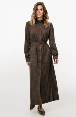 Платье EOLA 3027 шоколад 