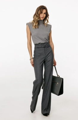 Брюки EOLA 3038.1 серый меланж 