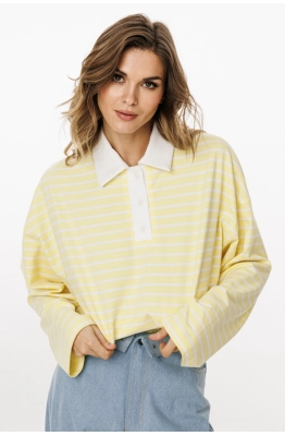 Джемпер EOLA 3052 лимонный в полоску 