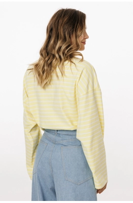 Джемпер EOLA 3052 лимонный в полоску 