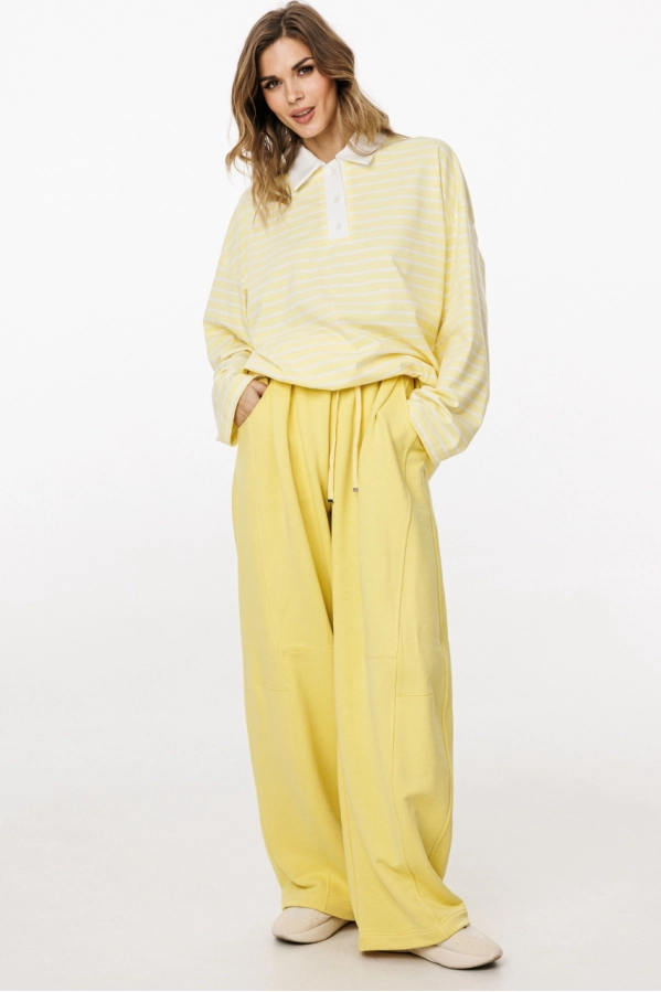 Джемпер EOLA 3052.1 лимонный в полоску