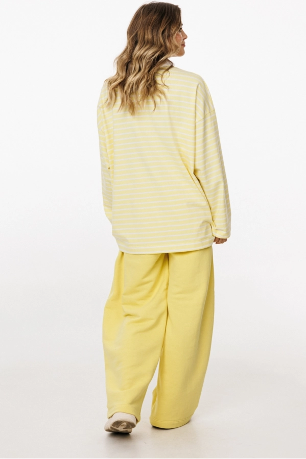 Джемпер EOLA 3052.1 лимонный в полоску