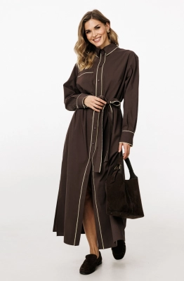 Платье EOLA 3057 шоколад 
