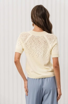 Джемпер RomGil РВ0368-ХЛ2 сливочный 