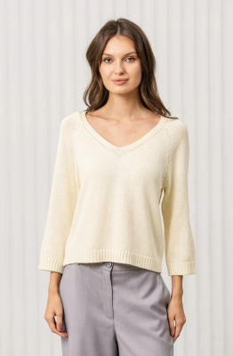 Джемпер RomGil РВ0369-ХЛ2 сливочный 