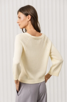 Джемпер RomGil РВ0369-ХЛ2 сливочный 