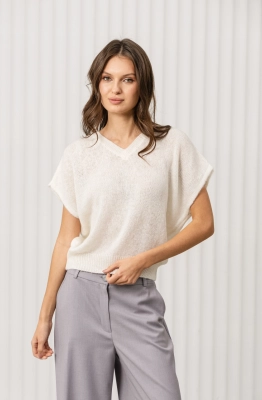 Джемпер RomGil РВ0374-АК2 молочный 