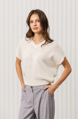 Джемпер RomGil РВ0374-АК2 молочный 