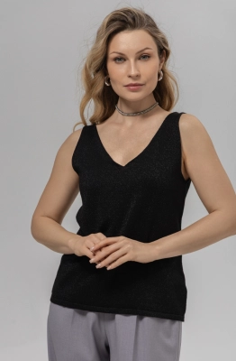 Жилет RomGil РВ0385-ХМ2 черный/черный 